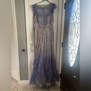 Purple Elegant Gown
